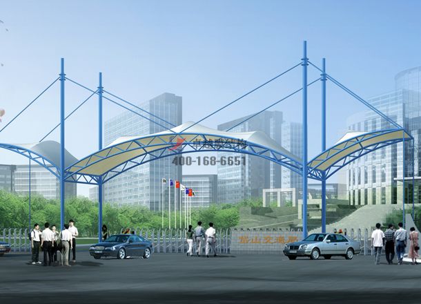 大理商场etfe顶棚糖心VLOGAPP官网入口施工案例