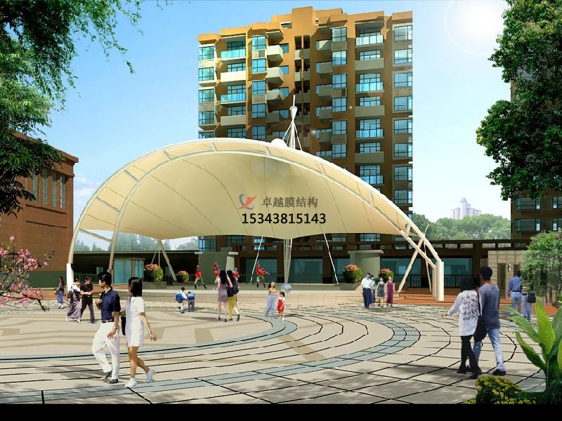 灵石膜结构景观【张拉膜景观】承包安装<font color='red'>价格</font>