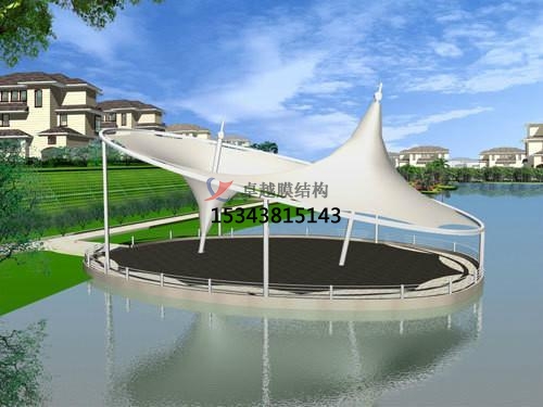 张拉膜建筑效果图分享！